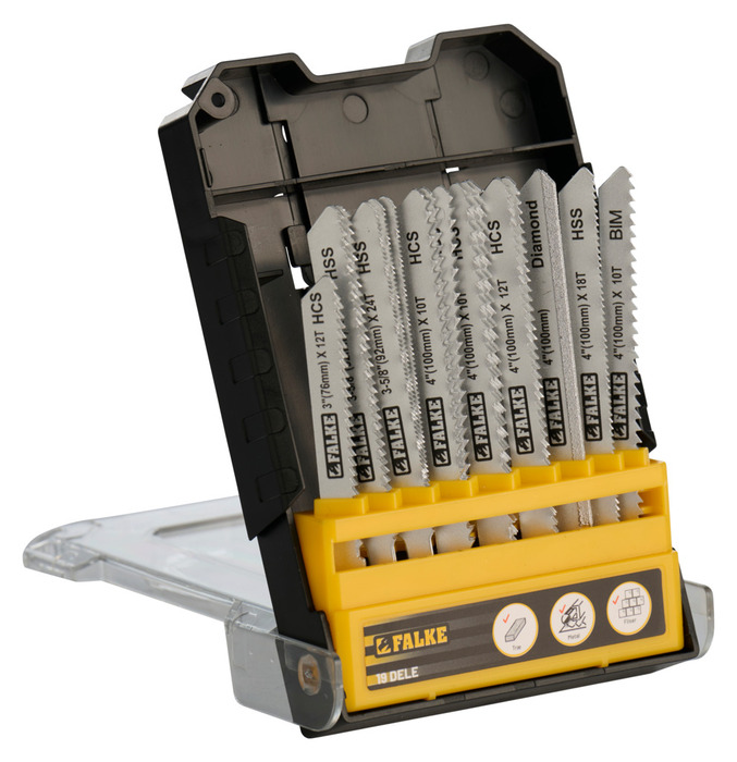 Falke stikksagblader 19 deler